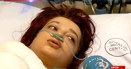 Mărturii de pe patul de spital: Simţeam flăcări pe spate şi &icirc;n păr