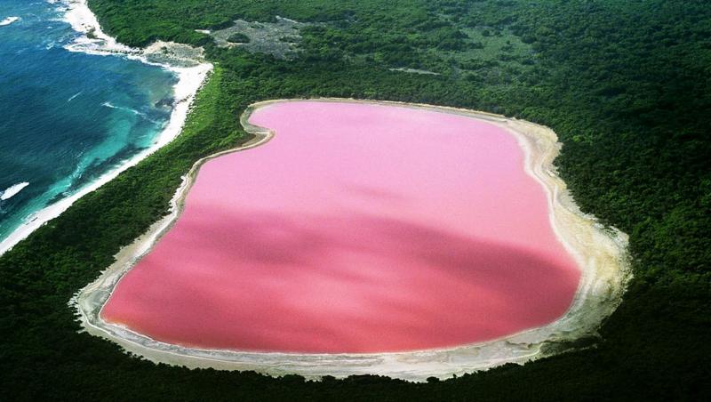 Culoarea care atrage milioane de turiști! Cel mai mare lac... roz a intrat în Cartea Recordurilor