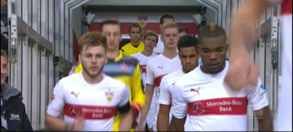 Maxim, fotbalistul rom&acirc;n al lui Stuttgart, a jucat cu banderolă neagră pe braț!