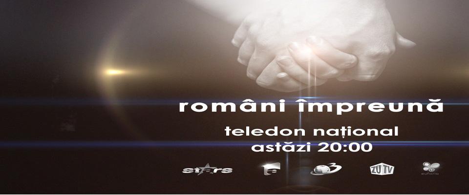Rom&acirc;nia a arătat că se poate!  825.000 de EURO str&acirc;nși, &icirc;n urma teledonului Intact
