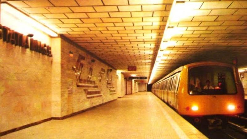 GRAFIC INTERACTIV A1.RO. 36 de ani de metrou în București. Istoria ”Trenului galben fără cai” al lui Ceaușescu