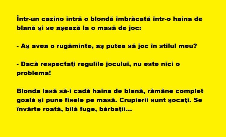 Bancul zilei: Dovada necontestabilă că există şi blonde....inteligente!