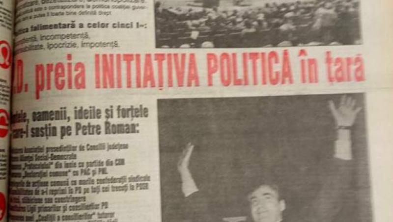 Galerie FOTO! Evenimentele zilei de 29 noiembrie, '93, în principalele ZIARE