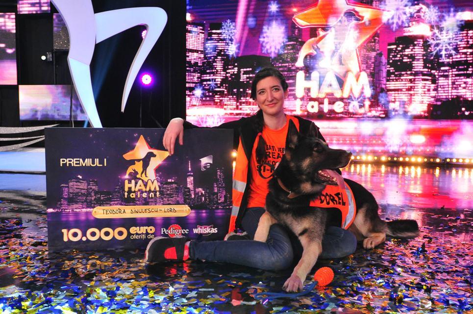 Teodora Dinulescu și Lord sunt c&acirc;știgătorii marelui premiu al show-ului &bdquo;Ham talent&rdquo;