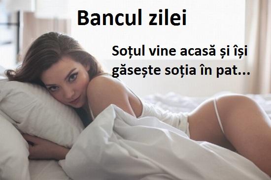 Bancul zilei: Soțul vine acasă și își găseşte nevasta în pat cu un prieten bun...