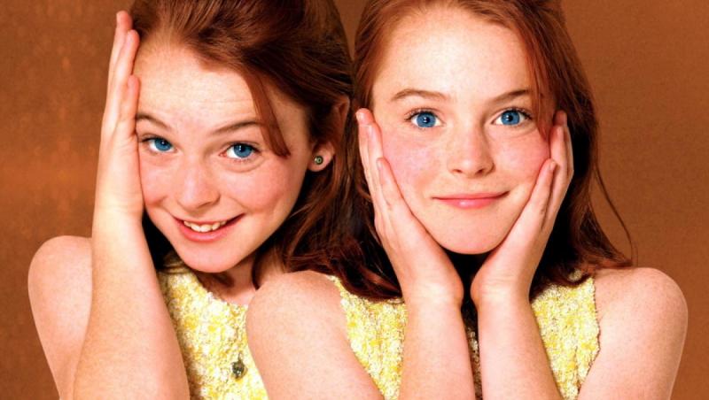 În "Capcană pentru părinţi", Lindsay Lohan a jucat un dublu rol