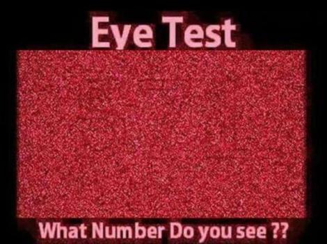 Test de verificare a vederii. Numărul ascuns în... culoare!