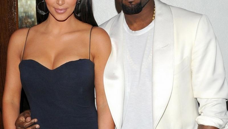 Kim Kardashian şi Kanye West sunt împreună din 2012