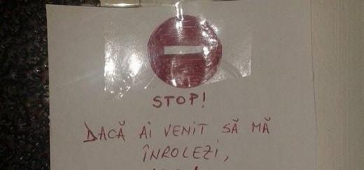 Râzi cu lacrimi! Isteria războiului face "victime": Ce mesaj a lăsat un bărbat pe ușă, sub sonerie