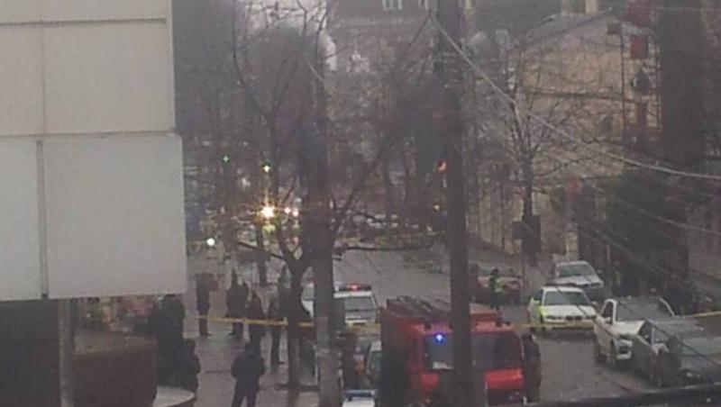 Alertă cu bombă la două bănci din Chişinău, înaintea vizitei lui Klaus Iohannis