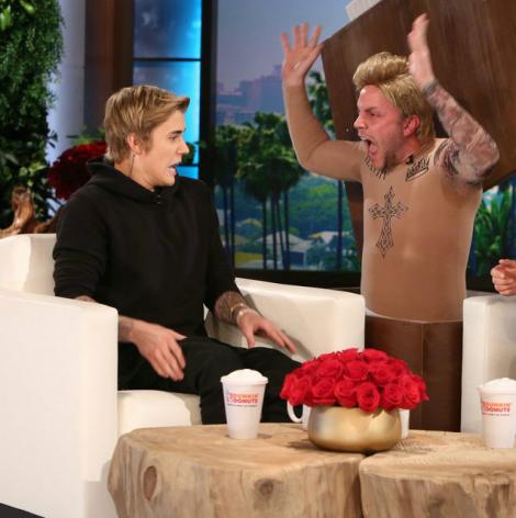 Justin Bieber, reacţie necontrolată în timpul unei emisiuni, în faţa a milioane de oameni! "O, Doamne! Tremur şi acum"