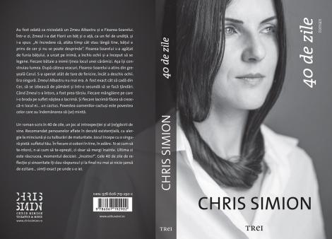 Chris Simon lansează cartea "40 de zile"
