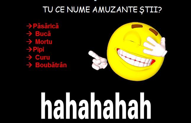 Râzi cu lacrimi! Acestea sunt cele MAI RIDICOLE NUME ale ROMÂNILOR!