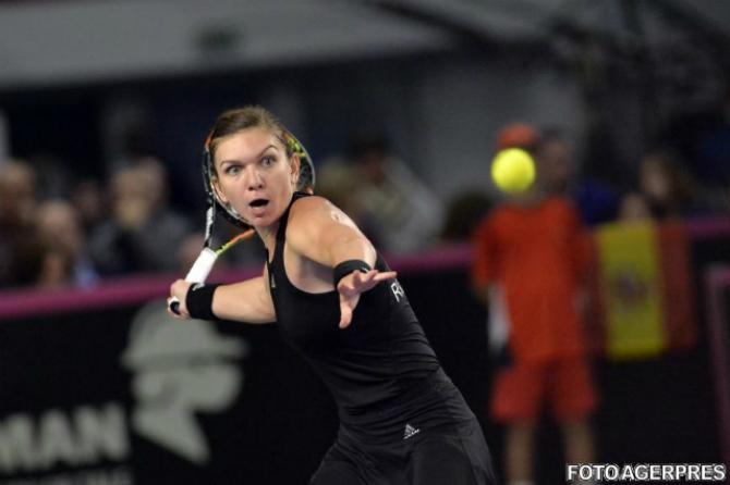 Simona Halep a pierdut &icirc;n fața lui Garbine Muguruza! Spania este &icirc;n avantaj