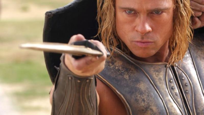 Blestemul eroului din mitologia greacă l-a urmărit și pe Brad Pitt! Uite ce nu știai despre filmul „Troia”!