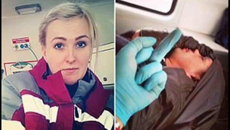 Imagini ȘOCANTE! Doctorița care și-a făcut selfie-uri cu morții din spital a îngrozit întreaga lume