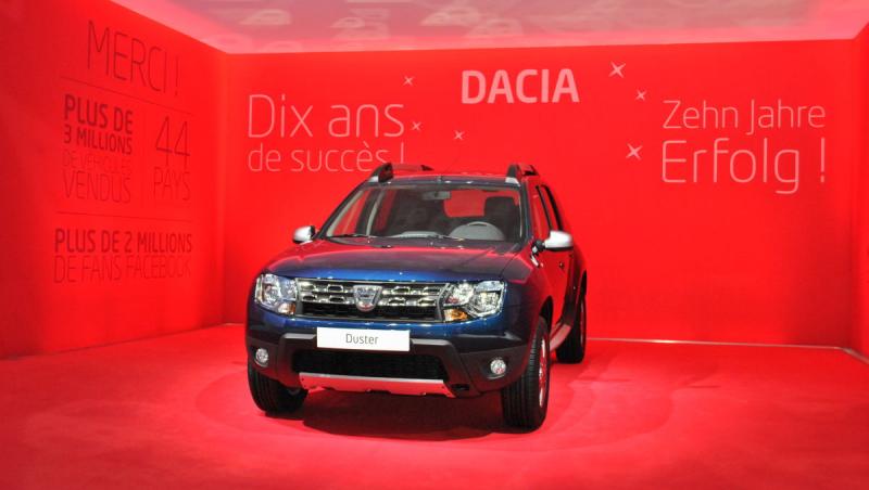 #GenevaLIVE: Premieră Dacia – Duster 4x4, cu motor 1.2 TCe Euro 6 și sistem Start/Stop