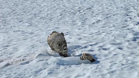 Descoperire impresionantă făcută de nişte alipinişti: Două mumii îngheţate, găsite la 5.270 de metri altitudine