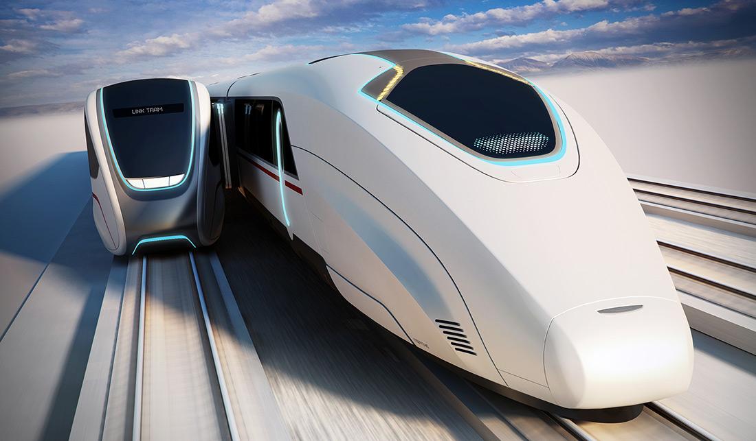 Trenul care circulă la jumătate din viteza sunetului face CFR de rușine