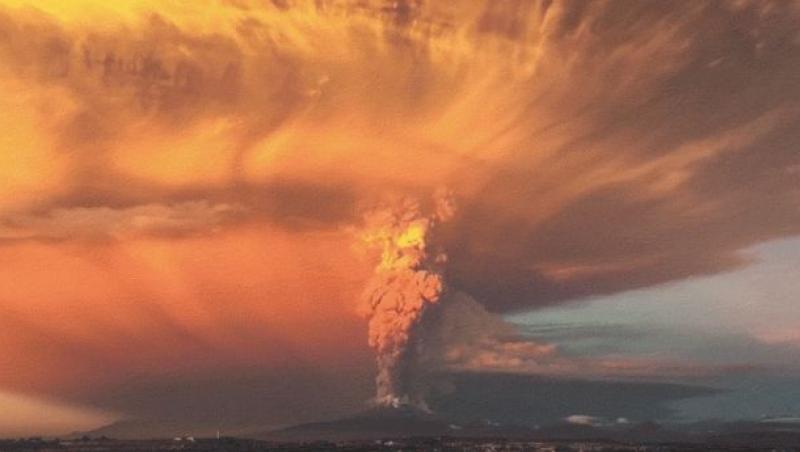STAREA de URGENȚĂ, decretată în Chile! Oamenii sunt evacuați, după ce un vulcan a erupt