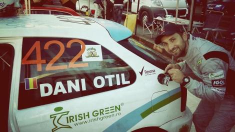Dani Oțil a câștigat o mașină de raliu în urma unui pariu!