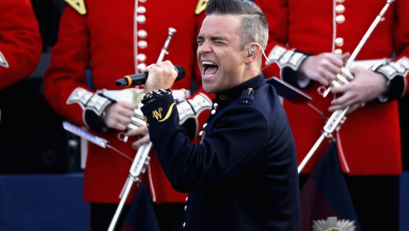 Robbie Williams, Jubileului Reginei, 4 iunie 2012, palatul Buckingham, Londra