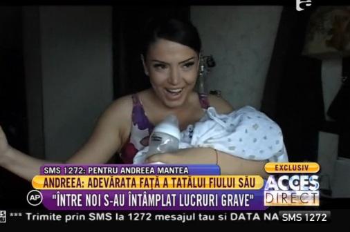 Andreea Mantea ne-a făcut cunoștință cu David! Vedeta ne-a deschis ușa țin&acirc;ndu-și fiul &icirc;n brațe! IMAGINI ADORABILE!