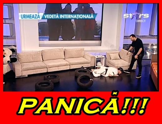 Se &icirc;nt&acirc;mplă ceva &icirc;n acel platou! What's Up, căzătură &icirc;n direct, &icirc;n faţa lui Mihai Morar! "Eşti bine?"