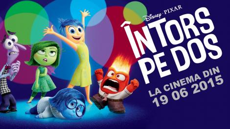 Wilmark, Valentin Teodosiu şi Diana Cavallioti dau glas personajelor animate din "Inside Out" ("Întors pe Dos")! Din 19 iunie în cinematografe!
