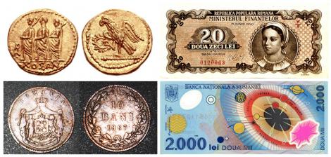 Povestea leului românesc: Cum arăta prima monedă autohtonă şi cum s-a transformat de-a lungul anilor