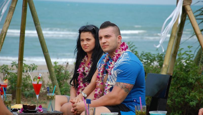 Deea şi Cristian, concurenţi la "Insula iubirii"