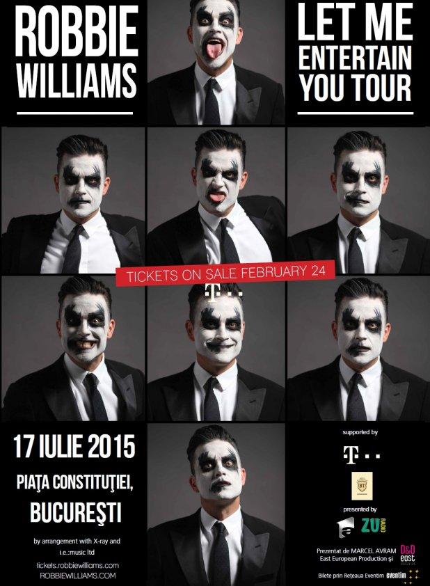 Robbie, &icirc;n c&acirc;teva ore ne vedem &icirc;n Piața Constituției! Tot ce trebuie să ştii despre concertul anului!