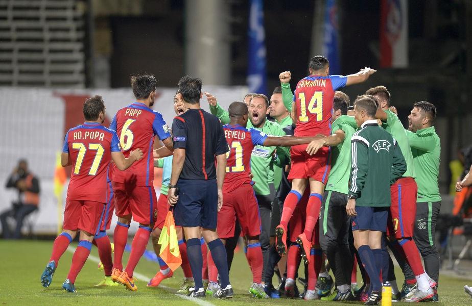 Steaua - AS Trencin 2-3. Revenire de la 0-2, emoţii şi o calificare chinuită