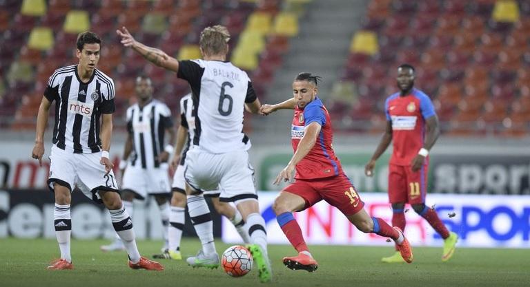 UCL: Steaua - Partizan 1-1/ Calificarea se decide &icirc;n infernul de la Belgrad