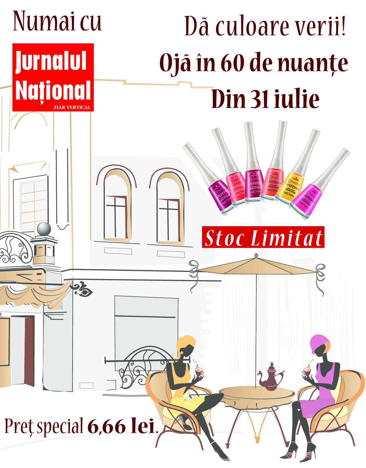 Dă culoare verii cu oja de la "Jurnalul Naţional"