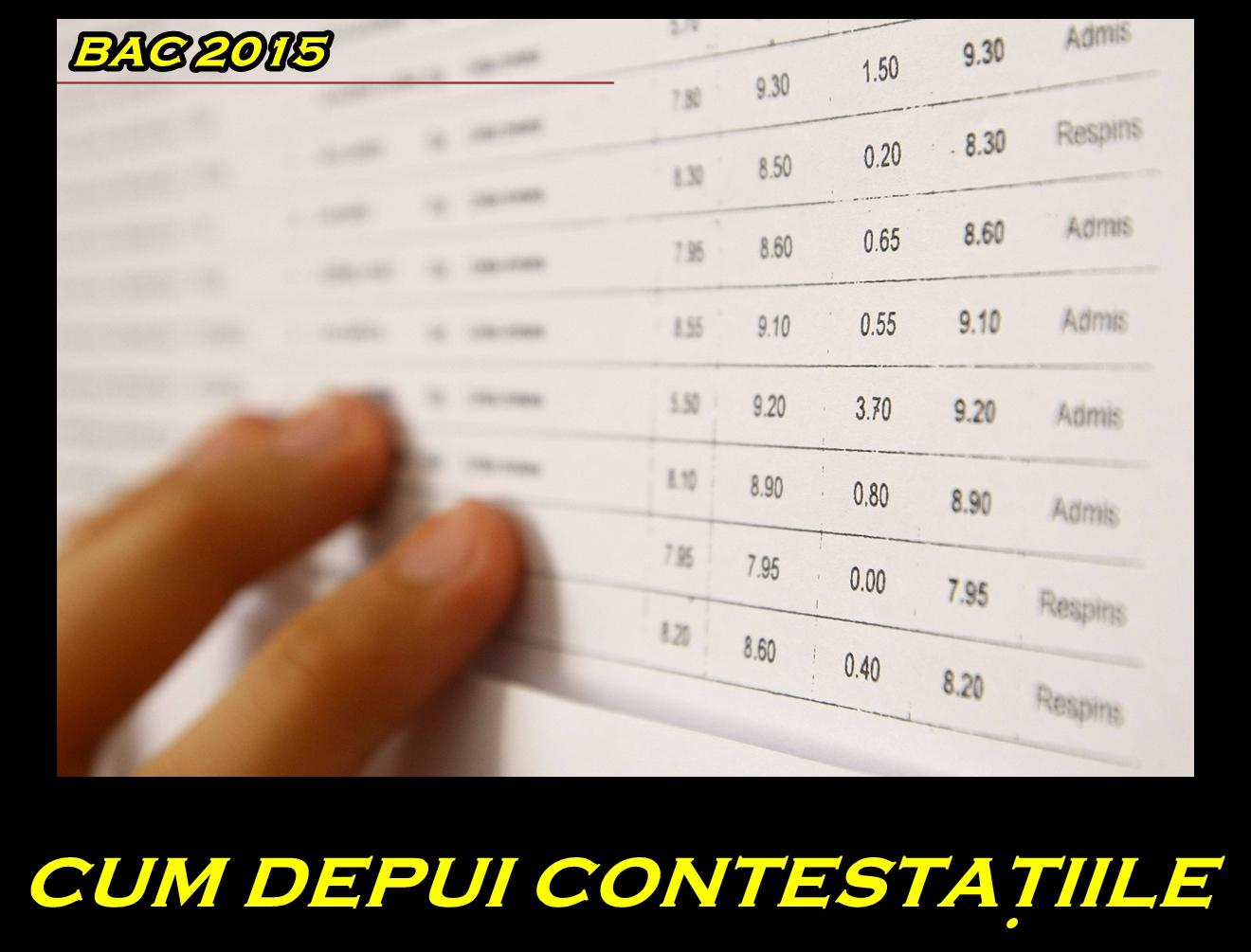 Rezultate BAC 2015 edu.ro. C&acirc;nd şi cum trebuie să faci contestaţie dacă eşti nemulţumit de notele obţinute