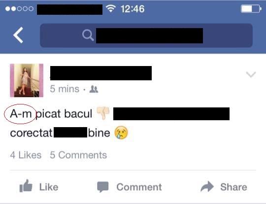 "Primele declara-ții" după afișarea rezultatelor la BAC 2015 edu.ro. Ce a scris o elevă nemulțumită de notă, pe Facebook