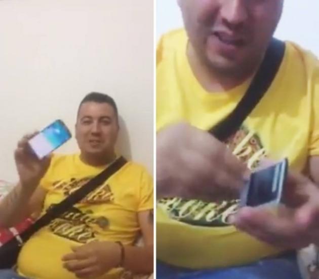 A desfăcut bateria de la telefon, &icirc;nsă nu se aştepta la aşa ceva! Ce a păţit un rom&acirc;n &icirc;ntrece orice imaginaţie