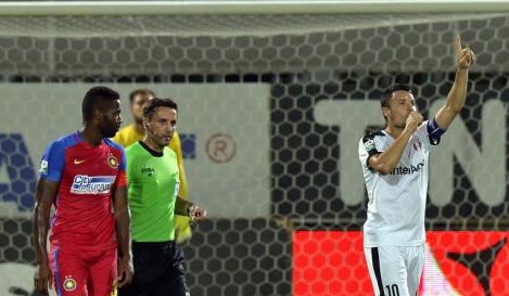VIDEO! Astra - Steaua 2-0. Roş-albaştrii au avut trei goluri anulate!
