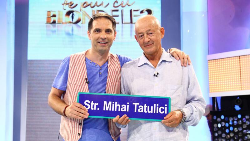 Mihai Tatulici a fost invitat la "Te pui cu blondele?"