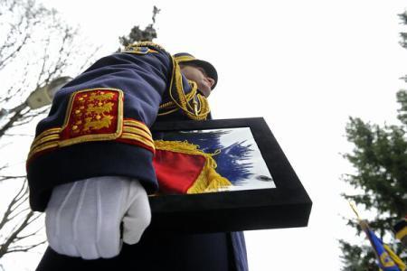 Gheorghe Ionescu, poliţistul accidentat de un afacerist turc, a fost &icirc;naintat &icirc;n gradul de subinspector de poliţie post-mortem