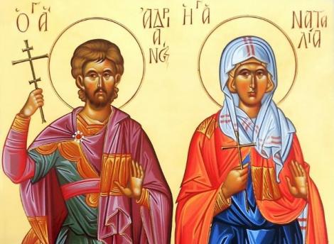 Sfinții Mucenici Adrian și Natalia sunt sărbătoriţi pe 26 august! Ce trebuie să ştie toţi credincioşii