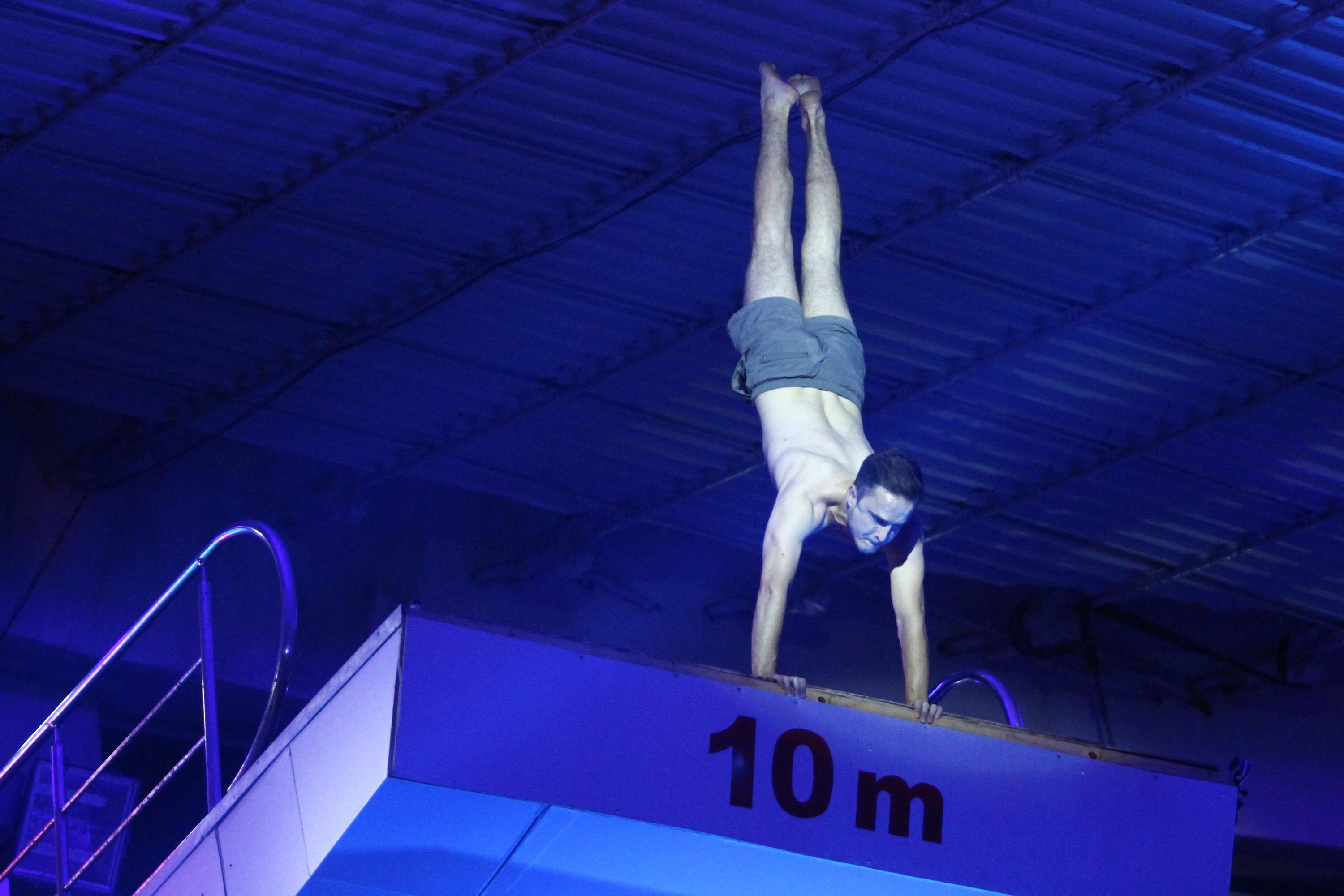 Splash! Vedete la apă | Șerban Copoț, salt spectaculos de la 10 metri: A fost FORȚĂĂĂ!