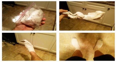 Efect miraculos! Ce se întâmplă dacă îți pui șosete congelate în picioare înainte să te culci