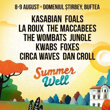 Pe 8 şi 9 august, Festivalul "Summer Well" transformă domeniul Știrbey într-o oază a muzicii