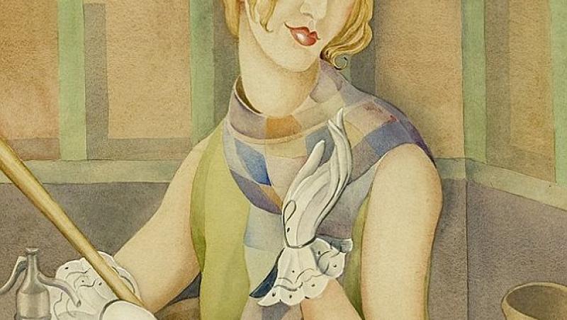 Lili Elbe - portret făcut de soţia sa, Gerda