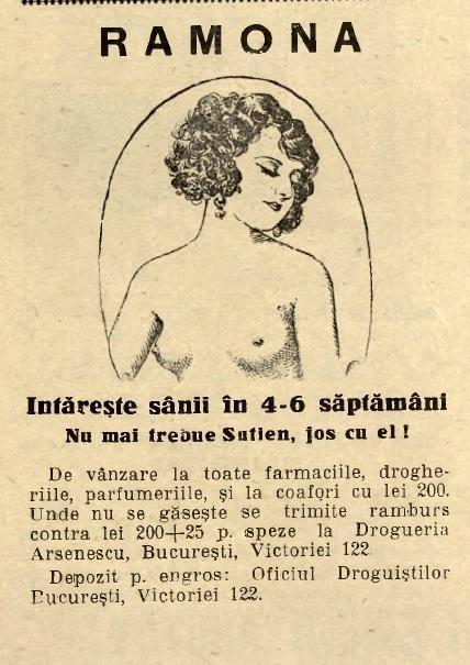 Reclame de mult uitate. &bdquo;Nu mai trebuie sutien, jos cu el!&rdquo;