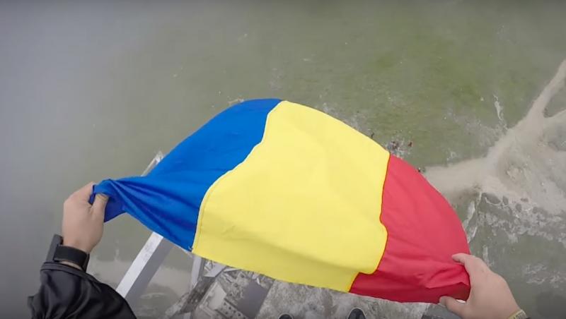 Cel mai frumos nebun, Flaviu Cernescu: A fluturat drapelul României urcat pe CRUCEA DE PE CARAIMAN, fără echipament de siguranță!