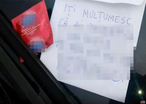 HA-ha-haaaa! Surpriză: Ce mesaj a primit un șofer care și-a lăsat mașina parcată neregulamentar (FOTO)