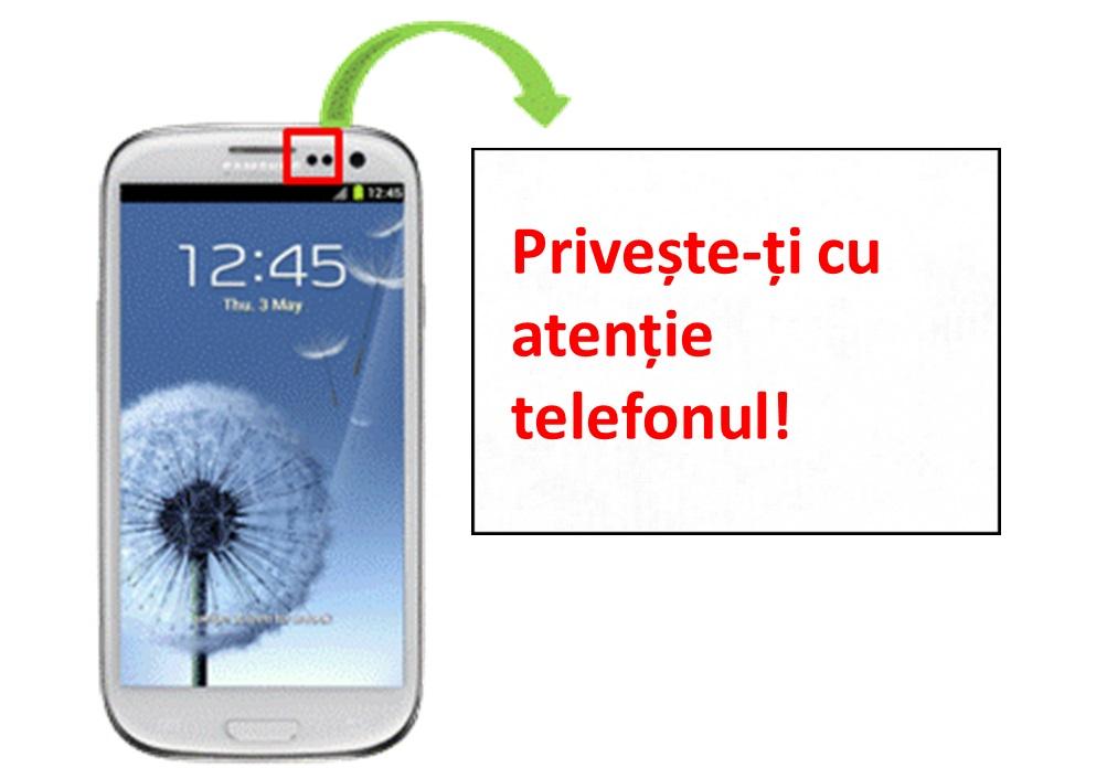 Le vezi tot timpul, dar nu știai ce reprezintă. Care este rolul celor două puncte negre de pe telefonul tău
